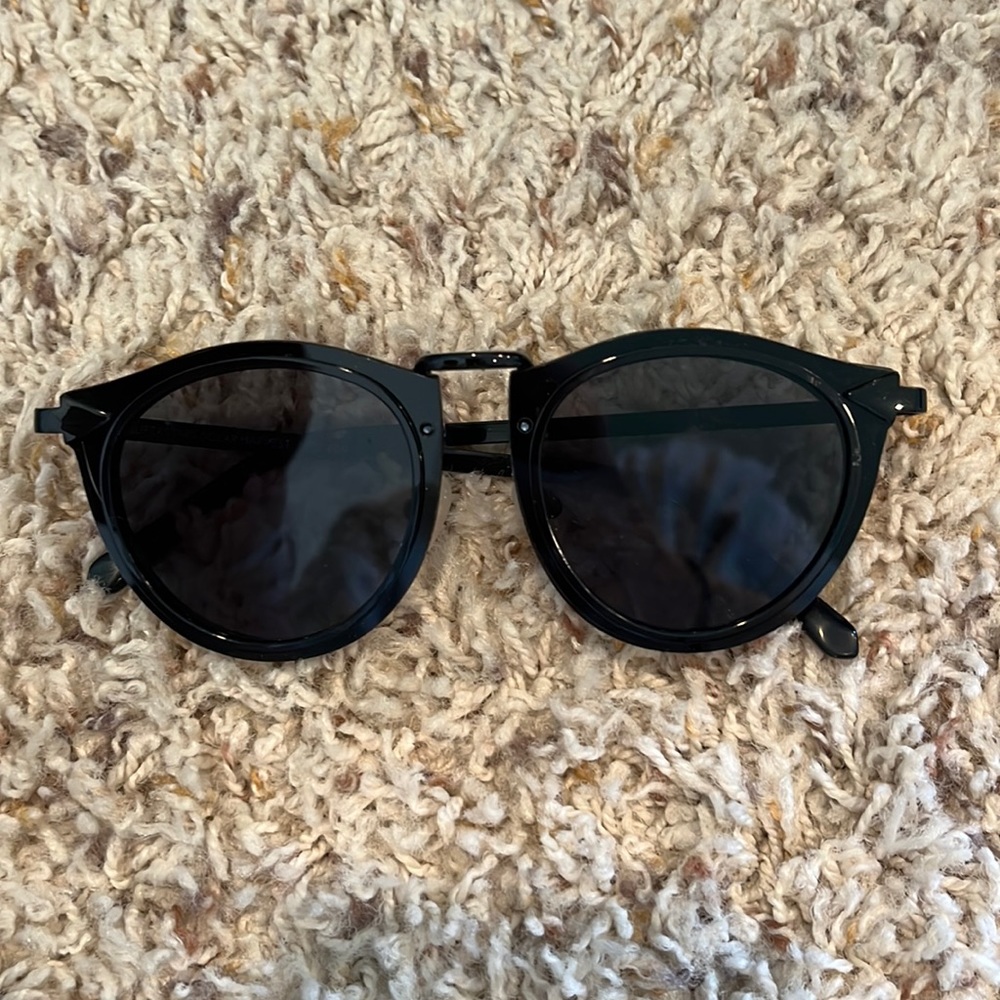 Karen walker black sunglasses - with case
